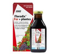 Salus Pharma - Tonique Floradix Fer + Plantes - Riche en fer, Vitamine C - 250 ml