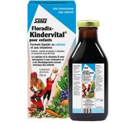 Salus Floradix – Élixir Kindervital multivitamine avec calcium – 250 ml