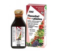 Salus Pharma - Complément alimentaire Floradix Floravital - Fer + Plantes, Vitamine C - 250 ml