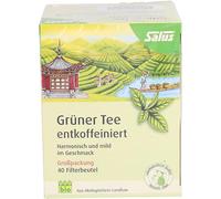 Salus Grüner Tee entkoffeiniert, 40 pc Thé