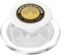 Salut aux commentateurs de Code de la Nation Comanche pour l'histoire Militaire PopSockets PopGrip pour MagSafe