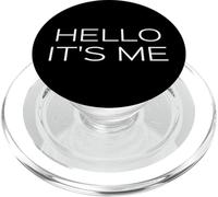 Salut C'est Moi! Paroles Chanson Citation Musicale Phrase PopSockets PopGrip pour MagSafe