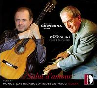 Salut d'amour – Guitare et clavier – CD – Stradivarius