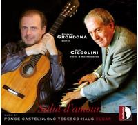 Salut d'amour – Guitare et clavier – CD – Stradivarius