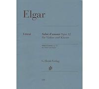 Salut d'amour op. 12 pour violon et piano