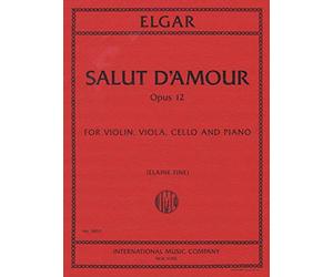 Salut D'Amour Opus 12 for Violin, Viola, Cello, and Piano