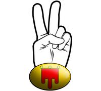 Salut De Motard Auvergnat - 10x4,8cm - Sticker/Autocollant