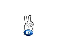 Salut De Motard Département 02 - 10x4.8cm - Sticker/Autocollant
