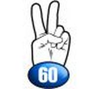 Salut De Motard Département 60 (15x7,2cm) - Sticker/Autocollant