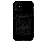 Salut Eau Vivante Foi Chrétienne Jésus Culte Espoir Coque pour iPhone 11