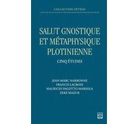 Salut gnostique et métaphysique plotinienne. Cinq études