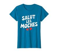 Salut Les moches T-Shirt, Femme, Saphir, L