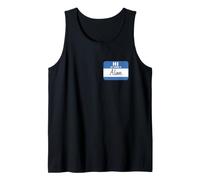 Salut, Mon nom est Alan Funny Name Tag Débardeur