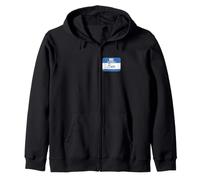 Salut, Mon nom est Ben Funny Name Tag Sweat à Capuche