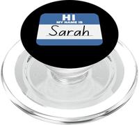 Salut Mon nom est Sarah drôle de nom PopSockets PopGrip pour MagSafe