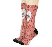 Salut Papa, Nous Ne L'Avons Pas Encore Fait. Je T'Aime Déjà. J'Adore La Bosse. Femme Homme Chaussette De Travail Durabilité Socquette De Marche Chaussettes De Sport Pour Marche Sport Randonnée