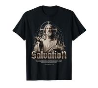 Salut Religieux chrétien Verset de la Bible Foi Jésus Dieu T-Shirt