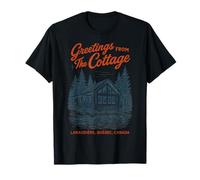 Salutation du Chalet Lanaudière Québec Canada T-Shirt
