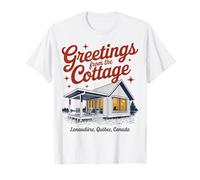 Salutation du Chalet Lanaudière Québec Canada T-Shirt