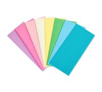 Salutations am ricaines 40 feuille 20 po x 20 po. Papier de tissu pastel pour les anniversaires de la remise des dipl mes et toutes les occasions