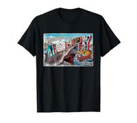 Salutations de Amity Island Jaws 2025 T-Shirt