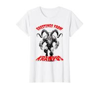 Salutations de Krampus Scary Christmas Merry Krampusnacht! T-Shirt Graphique avec Valeur