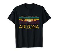 Salutations de l'Arizona | État américain | Grand Canyon T-Shirt