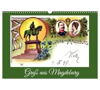 Salutations de Magdebourg, Version française (Calendrier mural 2026 DIN A3 portrait), Calendrier CALVENDO mensuel