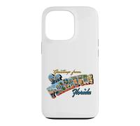Salutations de Saint-Pétersbourg Floride Coque pour iPhone 13 Pro