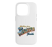 Salutations de Saint-Pétersbourg Floride Coque pour iPhone 14 Pro
