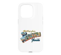 Salutations de Saint-Pétersbourg Floride Coque pour iPhone 15 Pro