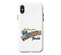 Salutations de Saint-Pétersbourg Floride Coque pour iPhone X/XS