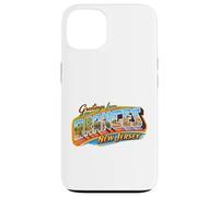 Salutations de The Oranges, New Jersey Coque pour iPhone 13