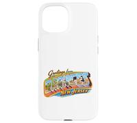 Salutations de The Oranges, New Jersey Coque pour iPhone 15