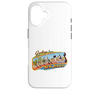 Salutations de The Oranges, New Jersey Coque pour iPhone 16