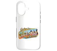 Salutations de The Oranges, New Jersey Coque pour iPhone 17