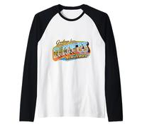 Salutations de The Oranges, New Jersey Manche Raglan