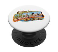 Salutations de The Oranges, New Jersey PopSockets PopGrip Adhésif