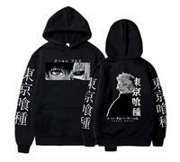 Salutebaba Sweat à Capuche Tokyo Ghoul Ken Kaneki Anime Japonais Automne et Hiver Sweats à Capuche imprimés en 3D pour Hommes Femmes