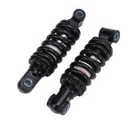 SALUTUYA Amortisseur arrière 1 paire d'amortisseurs arrière 125 mm réglables pour vélo électrique, moto, VTT, scooter, auto kit