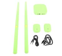 SALUTUYA Kit de Batterie Virtuelle Bluetooth Air Drum avec Drumsticks et Pédales, 8 Sons, Portable pour Adultes et Enfants