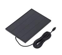 SALUTUYA Panneau solaire pour la caméra de sécurité Panneau solaire 5W 5W pour la caméra de sécurité IP66 jardin rechauffeur