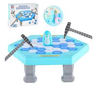 Salva Il Pingouin - Jeu de société pour enfants et adultes, brise-glace amusant pour 2 à 4 joueurs, à partir de 3 ans