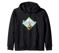 Salvador Bahia Brésil Rétro Toucan Vintage Souvenir Sweat à Capuche