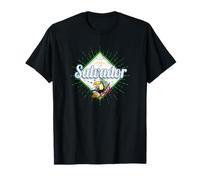 Salvador Bahia Brésil Rétro Toucan Vintage Souvenir T-Shirt