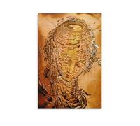 Salvador Dali Art mural - Impression sur toile 《Tête Raphaëlesque Explosant》 - Affiche artistique, peinture murale, décoration moderne pour la maison, 20 x 30 cm