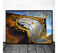 Salvador Dali imprime encadré surréalisme mur Art photo toile peinture rétro Quadro impression pour salon décoration de la maison 60x94cm/24x24in Avec Cadre