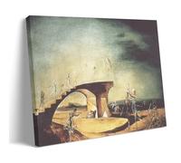 Salvador Dali Peintre surréaliste « Le pont brisé et le rêve » Œuvres d'art Impression sur toile Peinture murale Art Décoration d'intérieur moderne Idée cadeau 40 x 60 cm
