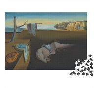 Salvador Dali Puzzle Impossible 1000 Pièces, Puzzles Museums Adolescents Adulte, Casse-tête Tableaux célèbres du Monde, Puzzle en Bois Peinture Jouet Kit Cadeau De Vacances