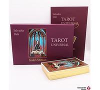 Salvador Dalí Tarot Universal - Gold Edition: Buch und Karten mit Goldschnitt (endlich wieder lieferbar! Deutsch und Englisch)